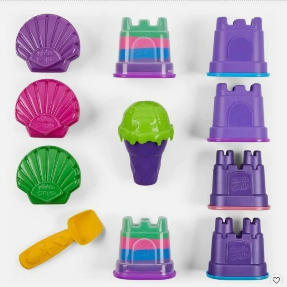 New!Kinetic Sand 10-Container 5 Types Of Sand Multipack Fine Motor Skills Y2K